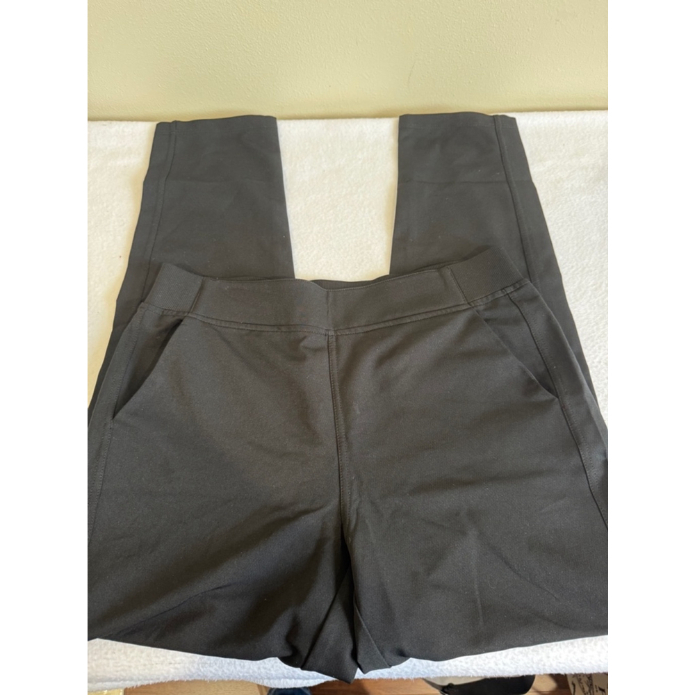 Women's 32 Degrees workout active casual Pants, Size S, Black elastic waist GUC